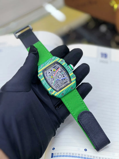 Modern Skeleton quartz  Watch for Men