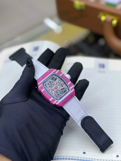 Modern Skeleton quartz  Watch for Men