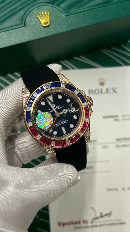 Automatic Men’s Watch with Open Work Dial