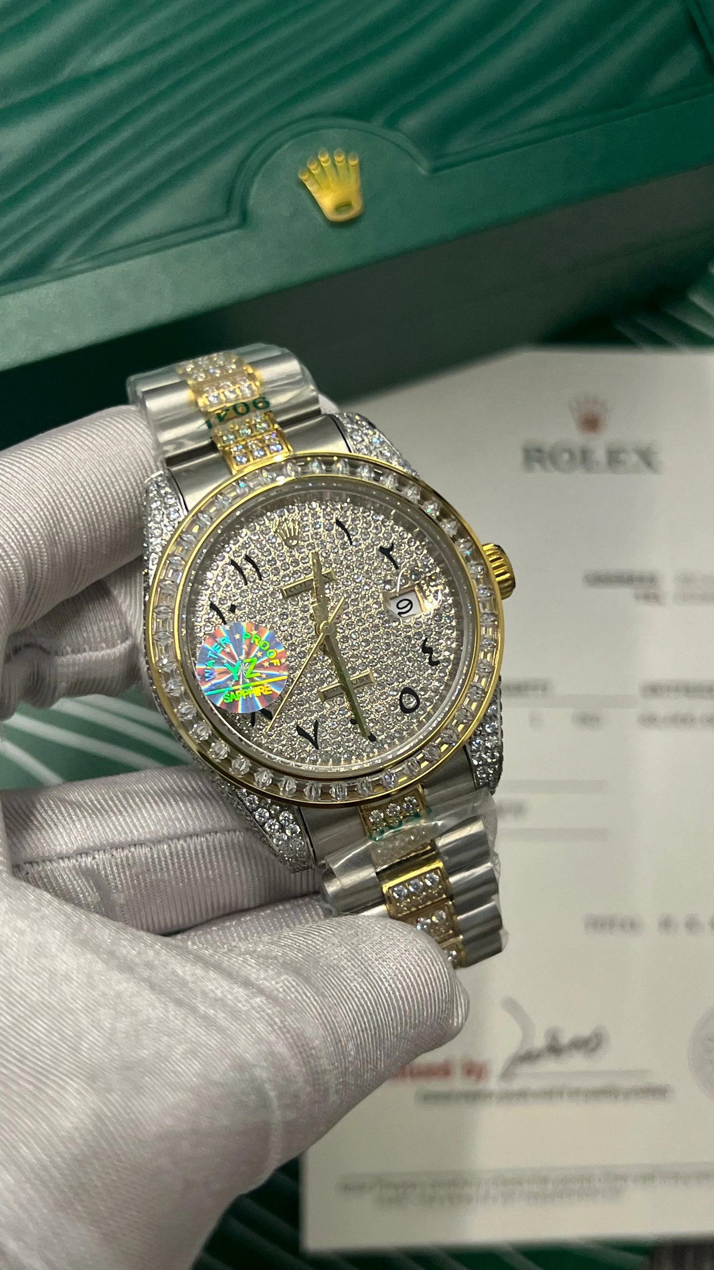 Automatic Men’s Watch with Clear Dial