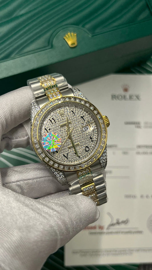 Automatic Men’s Watch with Clear Dial