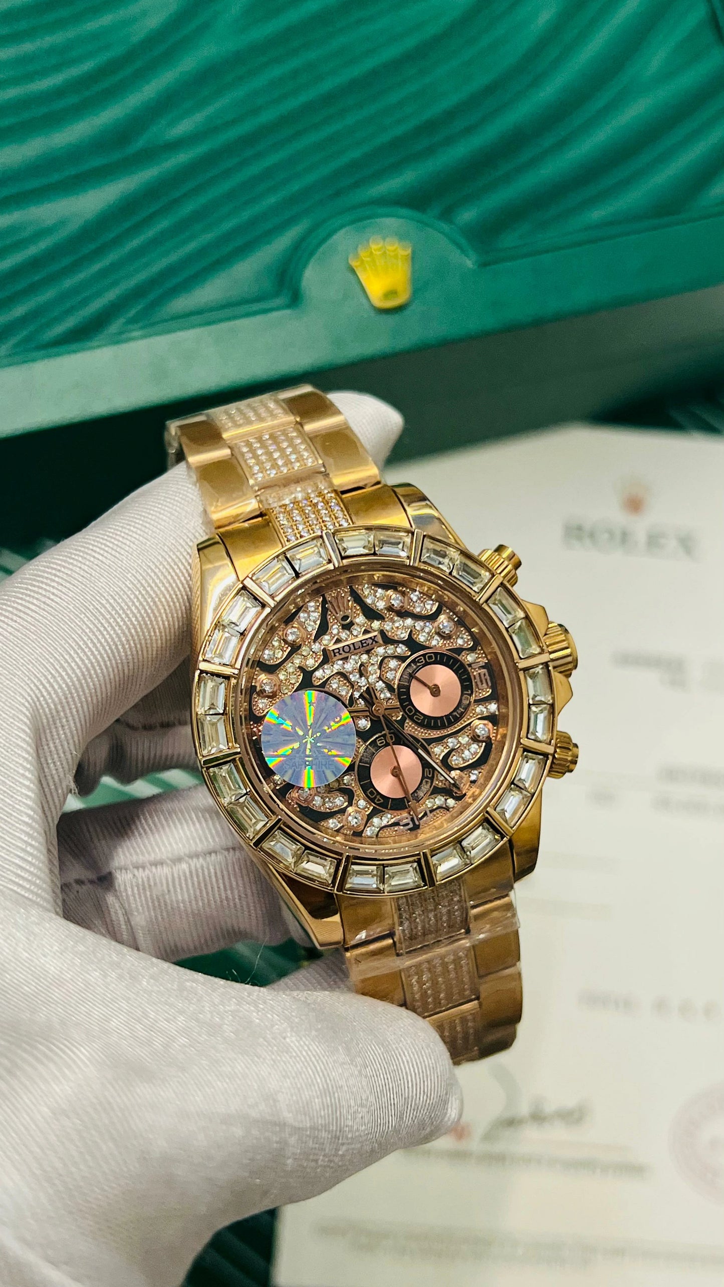 Automatic Men’s Watch with Clear Dial