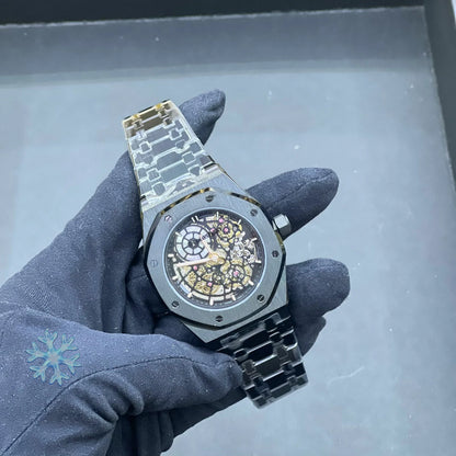 Modern Skeleton Automatic Watch for Men