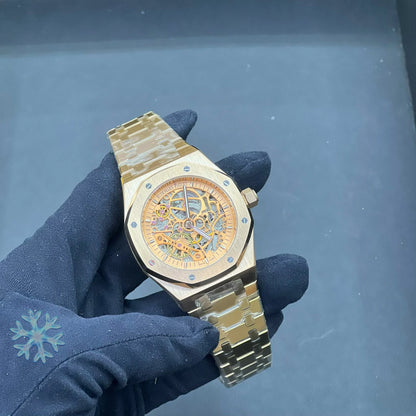 Modern Skeleton Automatic Watch for Men