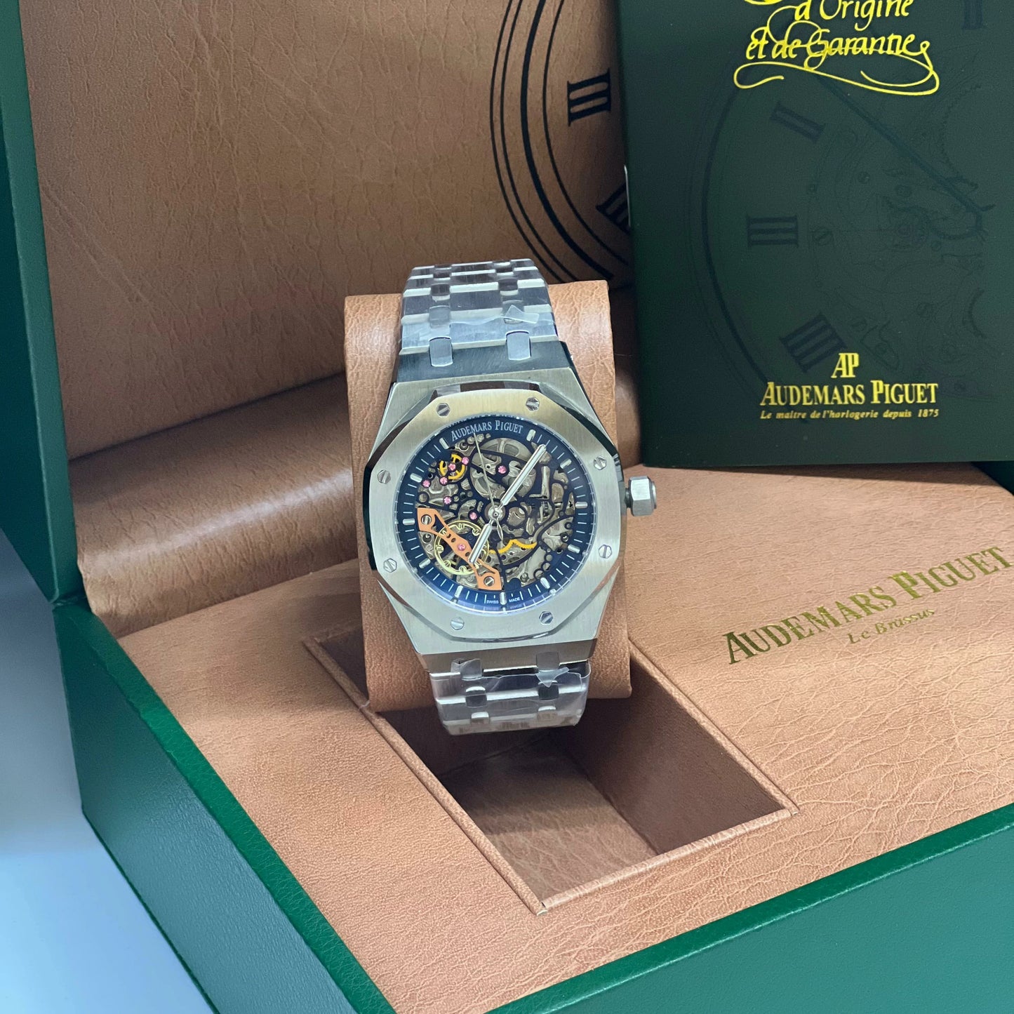 Automatic Skeleton Dial Men’s Watch