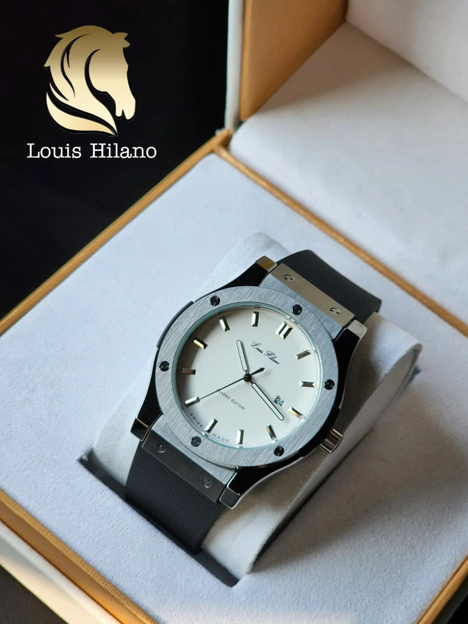 Men’s Wrist  Quartz Watch for Office & Events