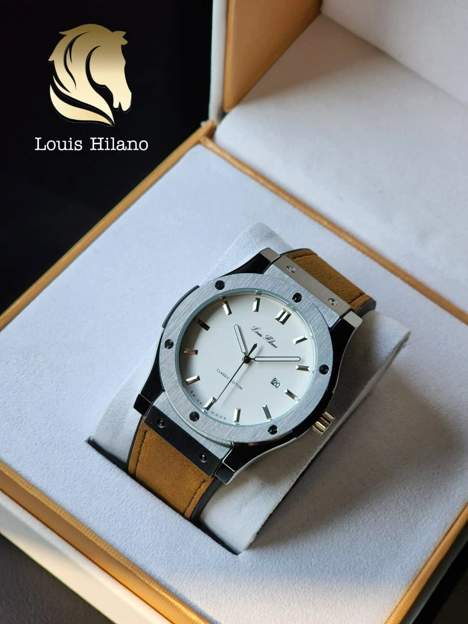 Men’s Wrist  Quartz Watch for Office & Events